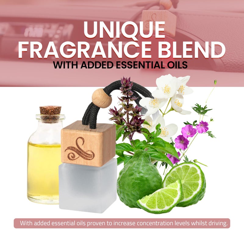 Perfa Car Air Freshener for Women - Belle La Vie | Irresistible Scent | Odour Eliminator with Essential Oils | Car Air Fresheners Vent Clip | Long Lasting Automotive Diffuser by Perfa - Image 3